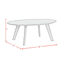 Theo Three Pack Occasional Set with Coffee Table and 2 End Tables in Walnut - Michael's Discount Furniture