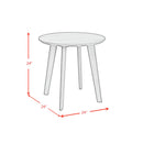 Theo Three Pack Occasional Set with Coffee Table and 2 End Tables in Walnut - Michael's Discount Furniture