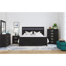 Tobias 5-Drawer Chest in Black - Michael's Discount Furniture