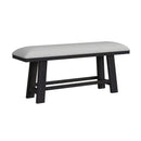 Transcend Counter Height Dining Set in Charcoal-Table and Four Chairs - Michael's Discount Furniture