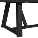 Transcend Standard Height Dining Set in Charcoal-Table and Four Chairs - Michael's Discount Furniture