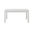 Travis Youth 5PC Dining Set with Table and 4 Chairs in White