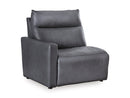 ModZ Power Reclining Sectional Loveseat with Audio Console