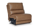 DeepWakes Power Reclining Sectional with Chaise - Michael's Discount Furniture