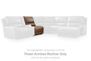 DeepWakes Power Reclining Sectional with Chaise - Michael's Discount Furniture