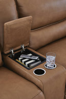 DeepWakes Power Reclining Sectional with Chaise - Michael's Discount Furniture