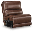 DeepWakes Power Reclining Sectional with Chaise - Michael's Discount Furniture