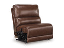 DeepWakes Power Reclining Sectional with Chaise - Michael's Discount Furniture