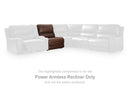 DeepWakes Power Reclining Sectional with Chaise - Michael's Discount Furniture