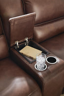 DeepWakes Power Reclining Sectional with Chaise - Michael's Discount Furniture