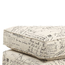 Erica 497 Ottoman W/Chrome Nail French Script (ISTA 3) - Michael's Discount Furniture