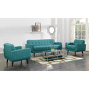 Hadley 4480 KD Chair Heirloom Teal - Michael's Discount Furniture