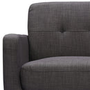 Hadley Sofa & Chair Set in Charcoal - Michael's Discount Furniture