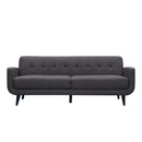 Hadley 4480 KD Sofa Heirloom Charcoal w/No Pillows - Michael's Discount Furniture