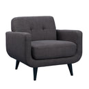 Hadley Sofa & Chair Set in Charcoal - Michael's Discount Furniture