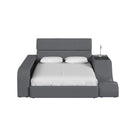 Valari Lounge Chair in Grey PU - Michael's Discount Furniture