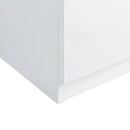 Vancouver Floor Mirror With Storage in White - Michael's Discount Furniture