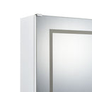 Vancouver Floor Mirror With Storage in White - Michael's Discount Furniture