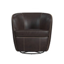 Vito Swivel Chair in Pebble Brown - Michael's Discount Furniture