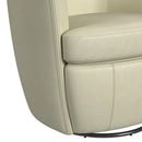 Vito Swivel Chair in Pebble Cream - Michael's Discount Furniture