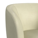 Vito Swivel Chair in Pebble Cream - Michael's Discount Furniture