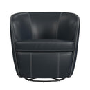 Vito Swivel Chair in Pebble Navy - Michael's Discount Furniture