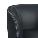 Vito Swivel Chair in Pebble Navy - Michael's Discount Furniture