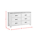 Wade Youth Dresser (6 Drawer) - Michael's Discount Furniture