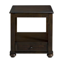 Wagner End Table in Cherry - Michael's Discount Furniture