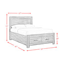 Warner Platform Storage Bed