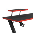 Waterside L shape Desk in Black - Michael's Discount Furniture
