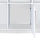 Wendolyn Wine Cabinet with Light in Glossy White - Michael's Discount Furniture