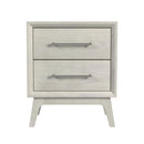 Westland 2-Drawer Nightstand in Almond - Michael's Discount Furniture