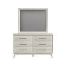 Westland Dresser and Mirror Set in Almond - Michael's Discount Furniture