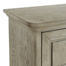 Whit-Ash 5-Drawer Door Chest in Light Grey - Michael's Discount Furniture