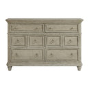 Whit-Ash 6-Drawer Dresser in Light Grey - Michael's Discount Furniture