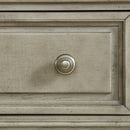 Whit-Ash 2-Drawer Nightstand with USB in Light Grey - Michael's Discount Furniture