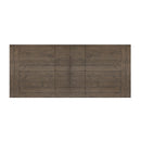 Yellowstone Dining Table with 2x12" Leaves in Medium Brown - Michael's Discount Furniture