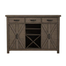 Yellowstone Server in Medium Brown - Michael's Discount Furniture