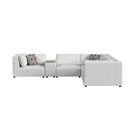 Zandara 6PC Modular Set in Olefin Beige - Michael's Discount Furniture