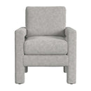 Zoey Chair in Balina Light Grey - Michael's Discount Furniture