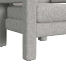 Zoey Chair in Balina Light Grey - Michael's Discount Furniture