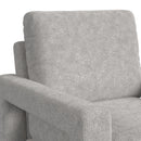 Zoey Chair in Balina Light Grey - Michael's Discount Furniture