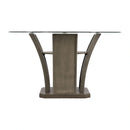 Dapper Grey Round Dining Table