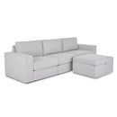 Flex Sofa with Wide Arm and Storage Ottoman - 5000003461