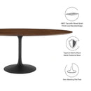 Lippa 78" Oval Wood Dining Table