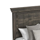 Park Ridge Panel Bed in Charcoal