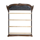 Cadenza UPH Bed with Black PU in Brown