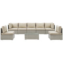 Repose 8 Piece Outdoor Patio Sectional Set