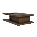 Athens Rectangular Coffee Table with Casters - Michael's Discount Furniture